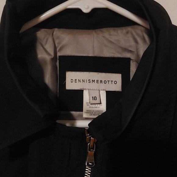 Dennis Merotto Black jacket - Size 10 - Good condition - Picture 3 of 6